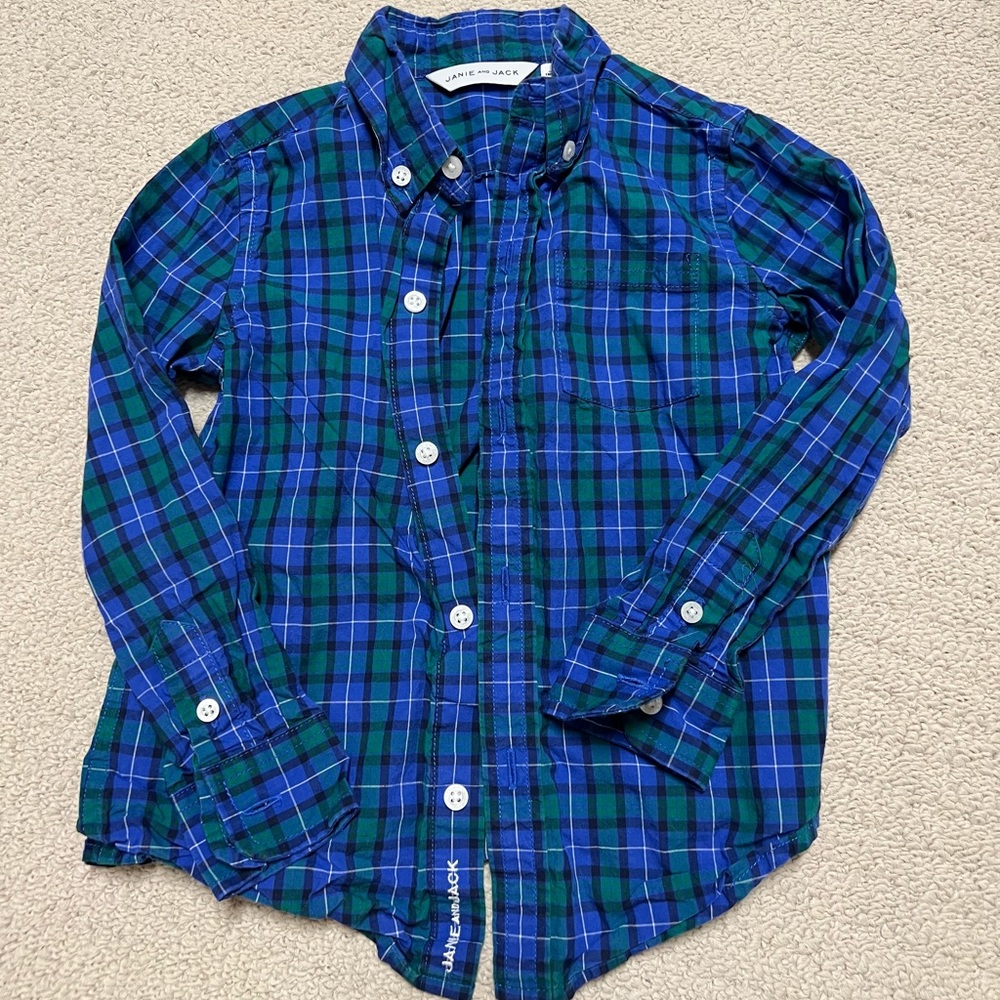 Janie and Jack button down